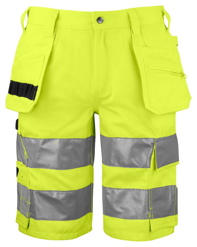 6535 WARNSCHUTZ SHORTS MIT HÄNGETASCHEN EN ISO 20471 KLASSE 2 MODERNER SCHNITT 11 gelb/schwarz hv C42 6535 WARNSCHUTZ SHORTS MIT HÄNGETASCHEN EN ISO 20471 KLASSE 2 MODERNER SCHNITT 11 gelb/schwarz hv C42