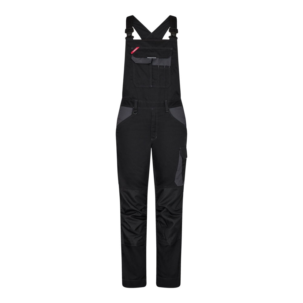 F. Engel Venture Latzhose 2079 schwarz/anthrazit CH36, Standard F. Engel Venture Latzhose 2079 schwarz/anthrazit CH36, Standard