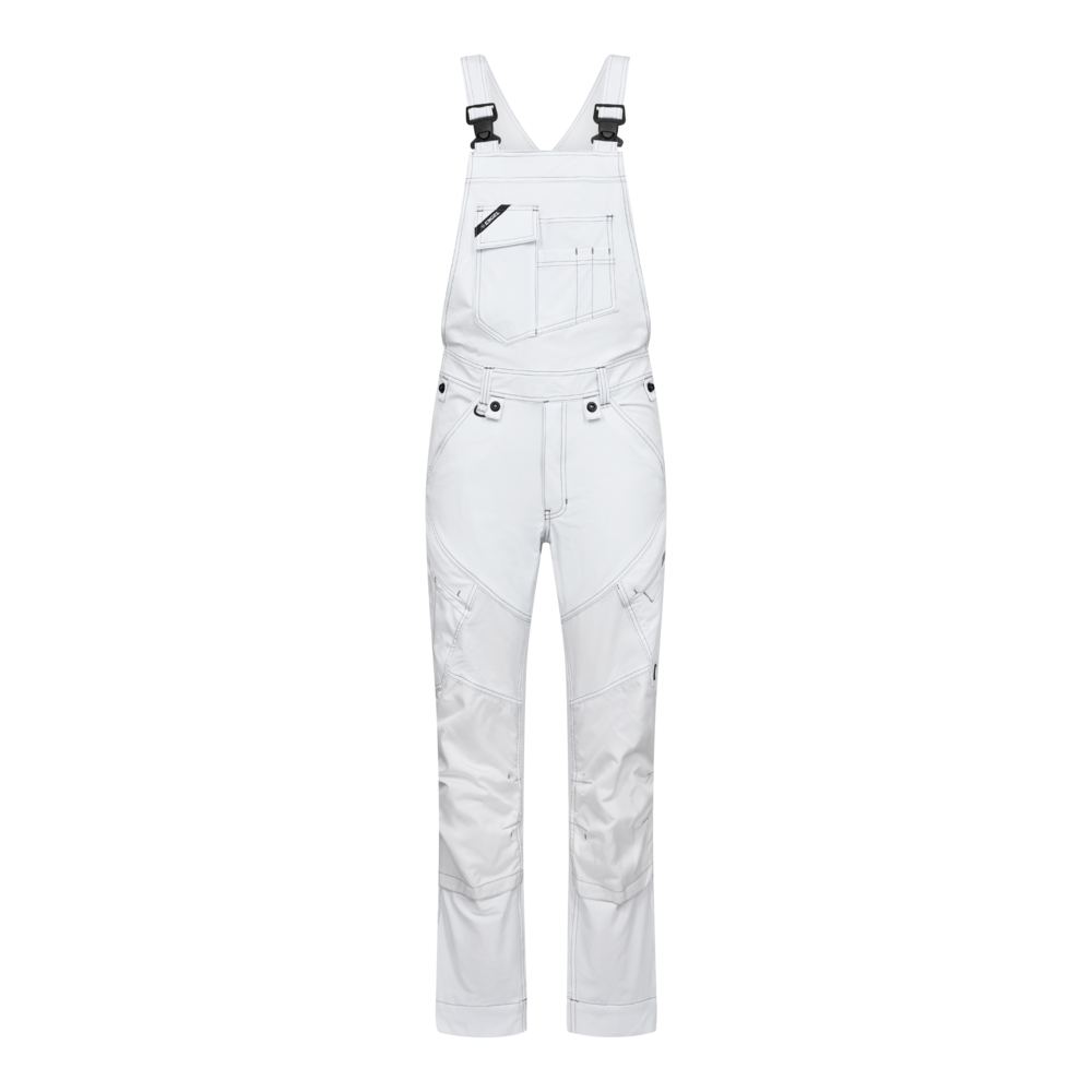 F. Engel X-treme 4-Wege-Stretch Latzhose 3 weiss CH36, Standard F. Engel X-treme 4-Wege-Stretch Latzhose 3 weiss CH36, Standard
