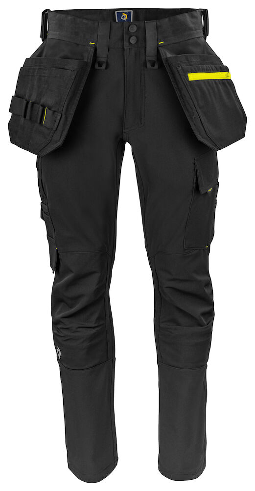 5551 BUNDHOSE STRETCH MIT HÄNGETASCHEN 99 schwarz C44, Standard 5551 BUNDHOSE STRETCH MIT HÄNGETASCHEN 99 schwarz C44, Standard