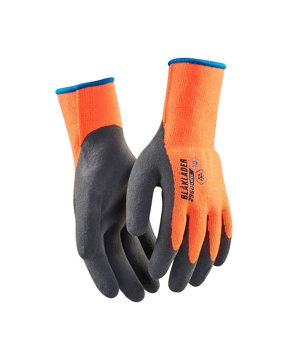 Handschuh Handwerk gefüttert, Latex überzogenHigh Vis Orange 11