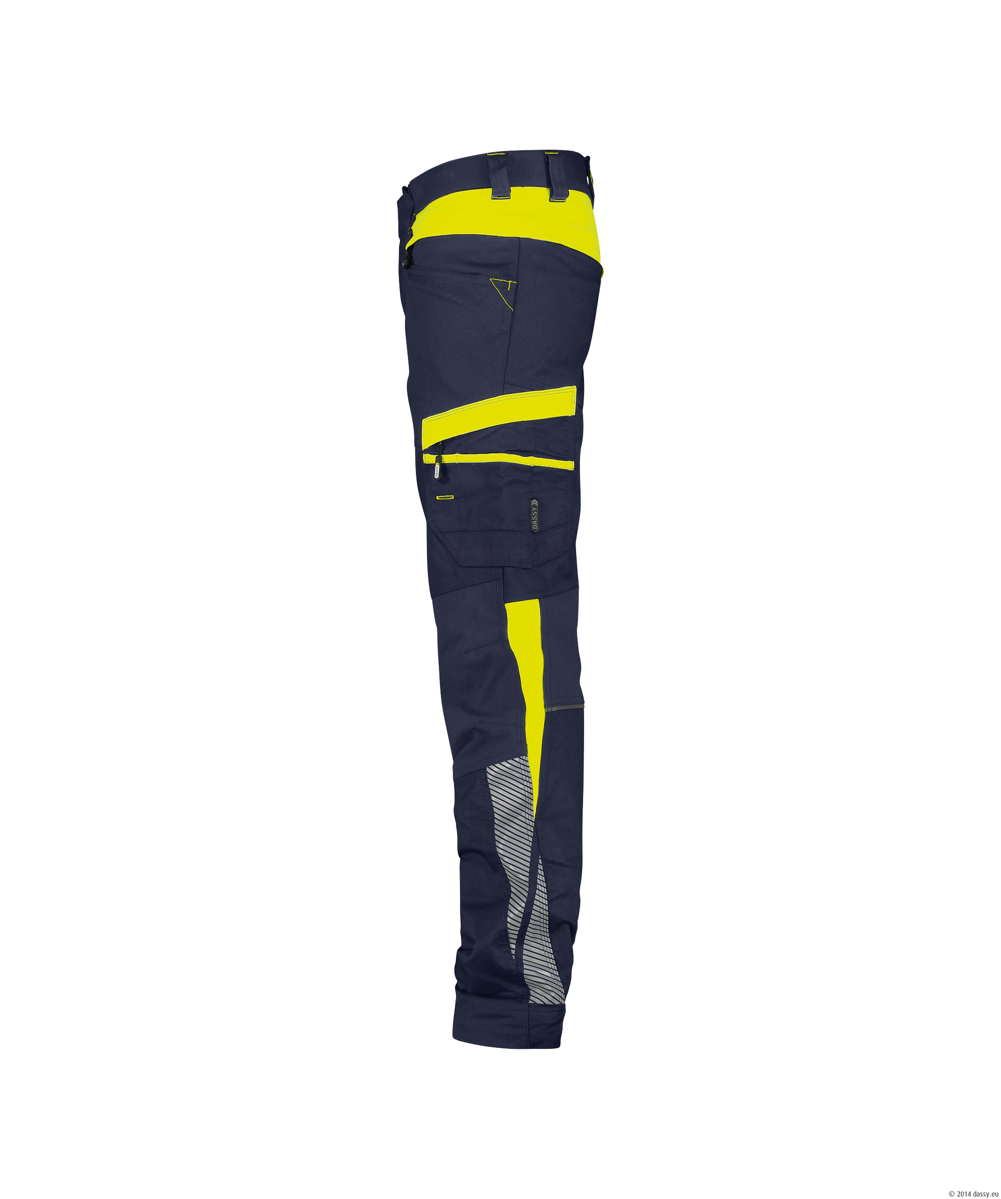 DASSY® Hong Kong 6895-nachtblau-neongelb Minus, 40 DASSY® Hong Kong 6895-nachtblau-neongelb Minus, 40