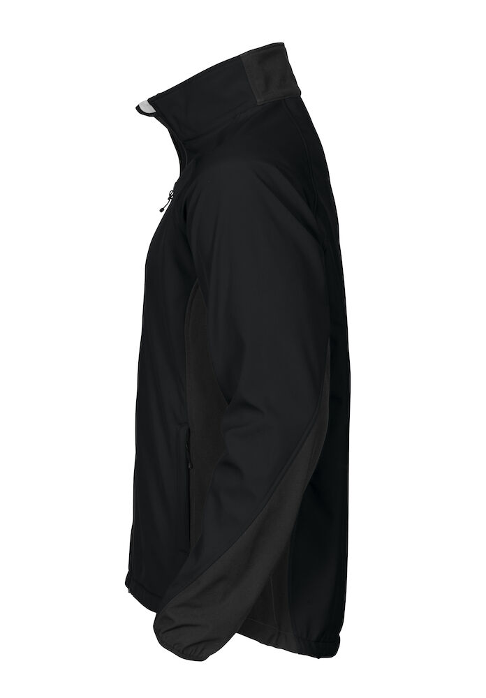 2422 SOFTSHELL JACKE MIT KONTRASTELEMENTEN 99 schwarz XS 2422 SOFTSHELL JACKE MIT KONTRASTELEMENTEN 99 schwarz XS