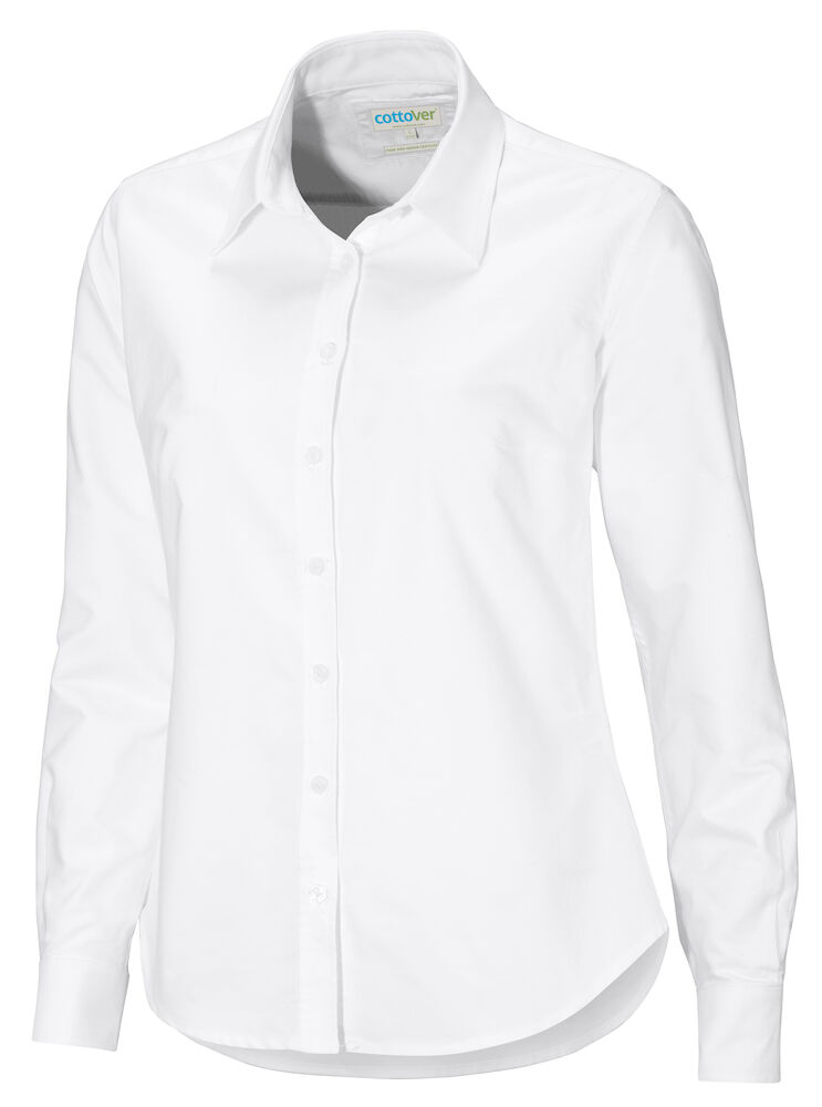 Oxford shirt l.sl Lady 100 white 34