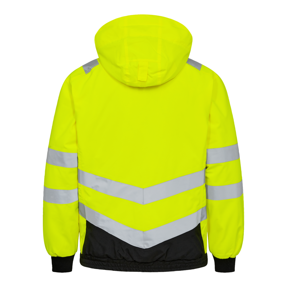 F. Engel Safety Pilotjacke Gelb F. Engel Safety Pilotjacke Gelb