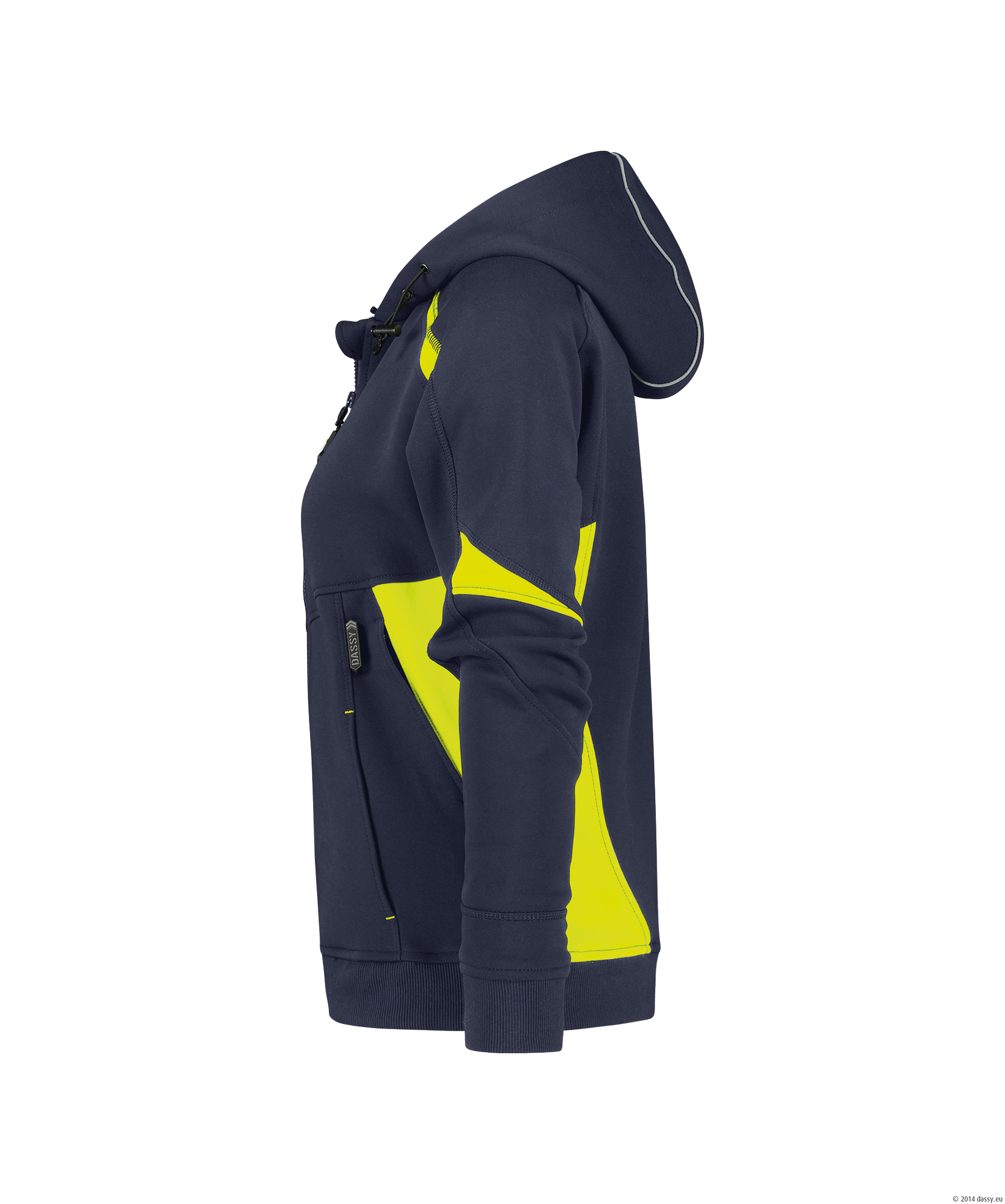 DASSY® Santos Women 6895-nachtblau-neongelb XS DASSY® Santos Women 6895-nachtblau-neongelb XS