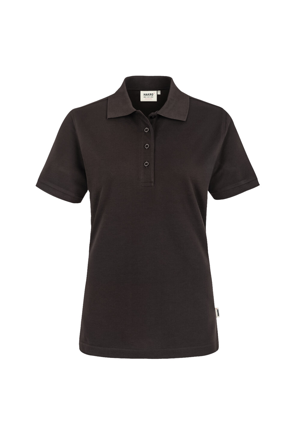 Hakro Damen Mikralinar-Poloshirt 022-schokolade XS