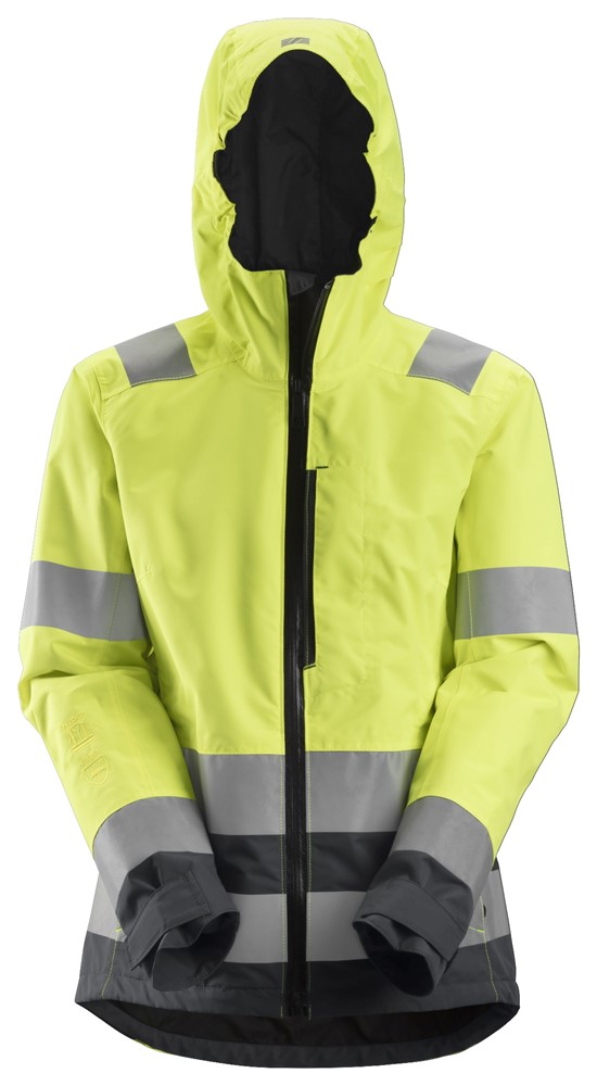 6658 - High Visibility Yellow - Steel Grey