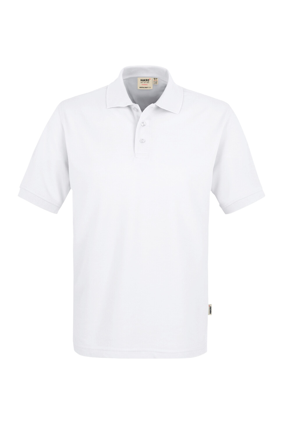 Hakro ECO GRS Mikralinar-Poloshirt 001-weiss 2XS Hakro ECO GRS Mikralinar-Poloshirt 001-weiss 2XS