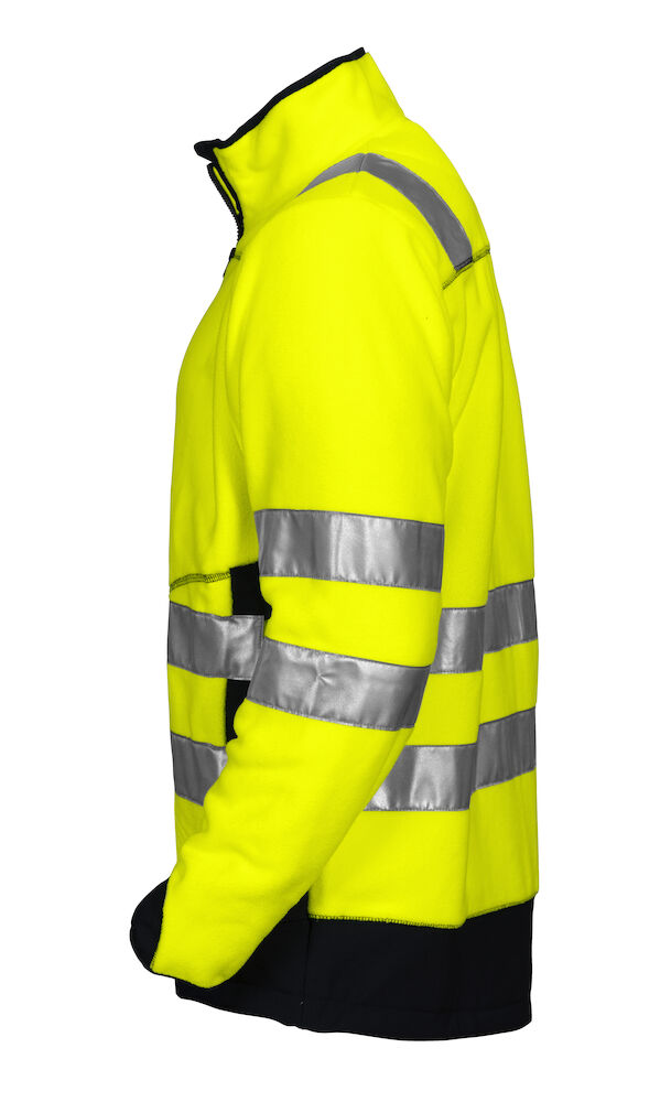 6303 POLARFLEECE JACKE EN ISO 20471 KLASSE 3/2 11 gelb/schwarz hv 4XL 6303 POLARFLEECE JACKE EN ISO 20471 KLASSE 3/2 11 gelb/schwarz hv 4XL