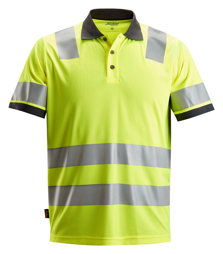 High-Vis Polo Shirt, Klasse 2 High-Vis Polo Shirt, Klasse 2