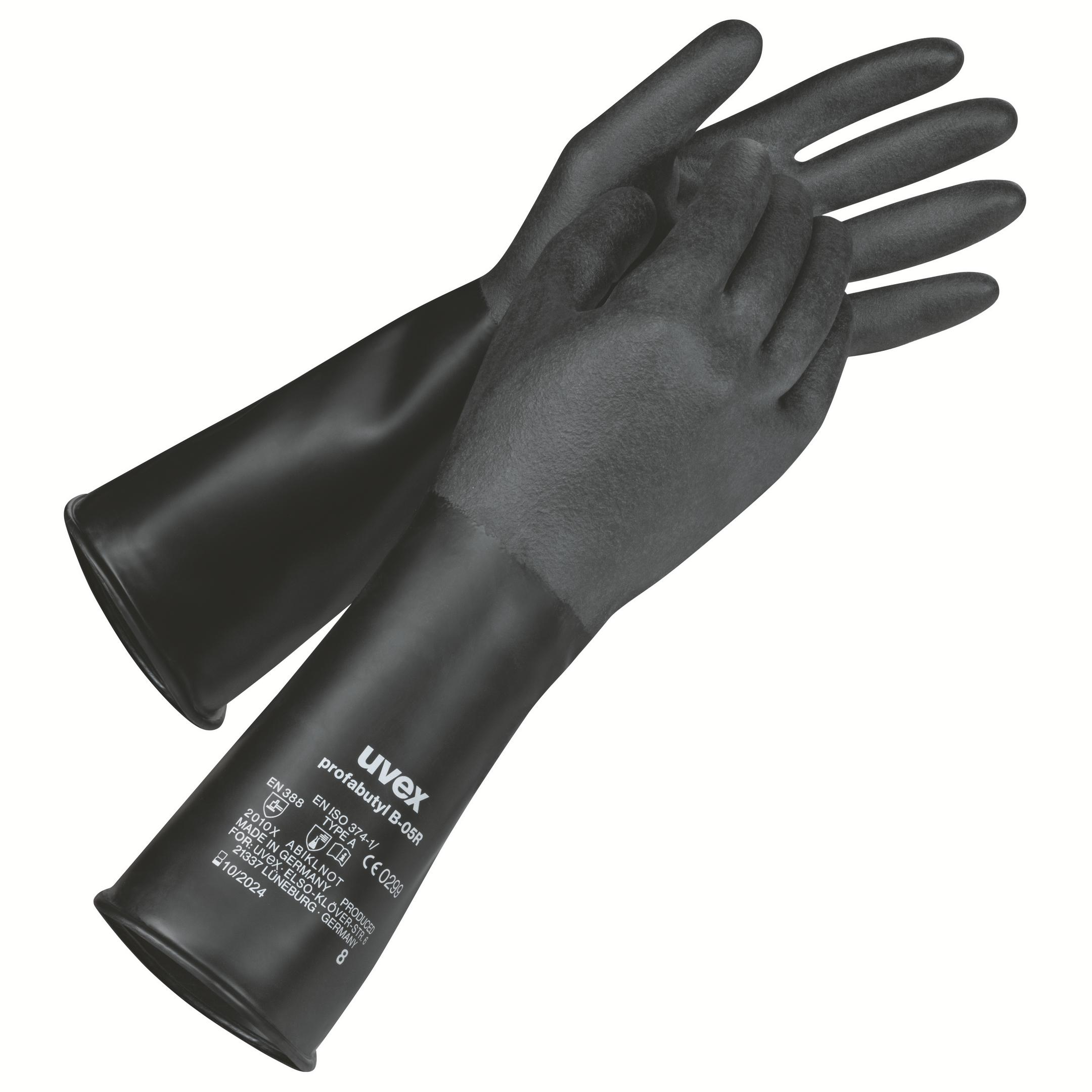 uvex profabutyl B-05R Chemikalienschutzhandschuh