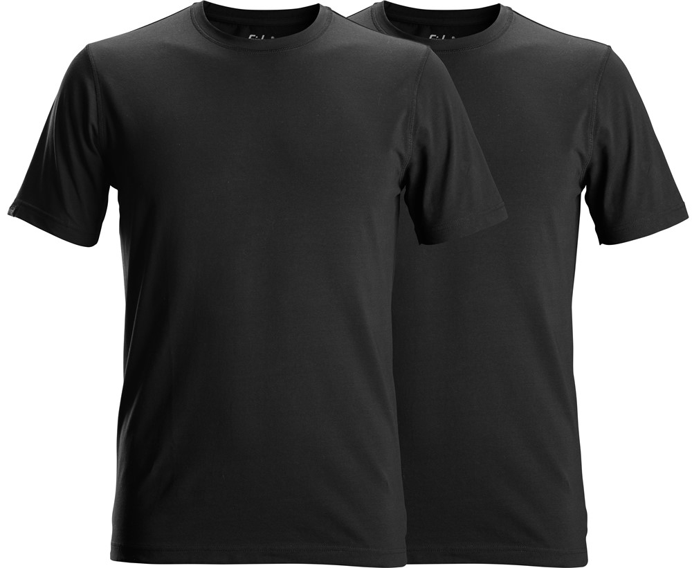 T-Shirt aus Soft Stretch, 2er-Pack