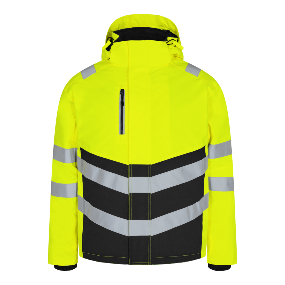 F. Engel Safety Warn-Winterjacke Gelb F. Engel Safety Warn-Winterjacke Gelb