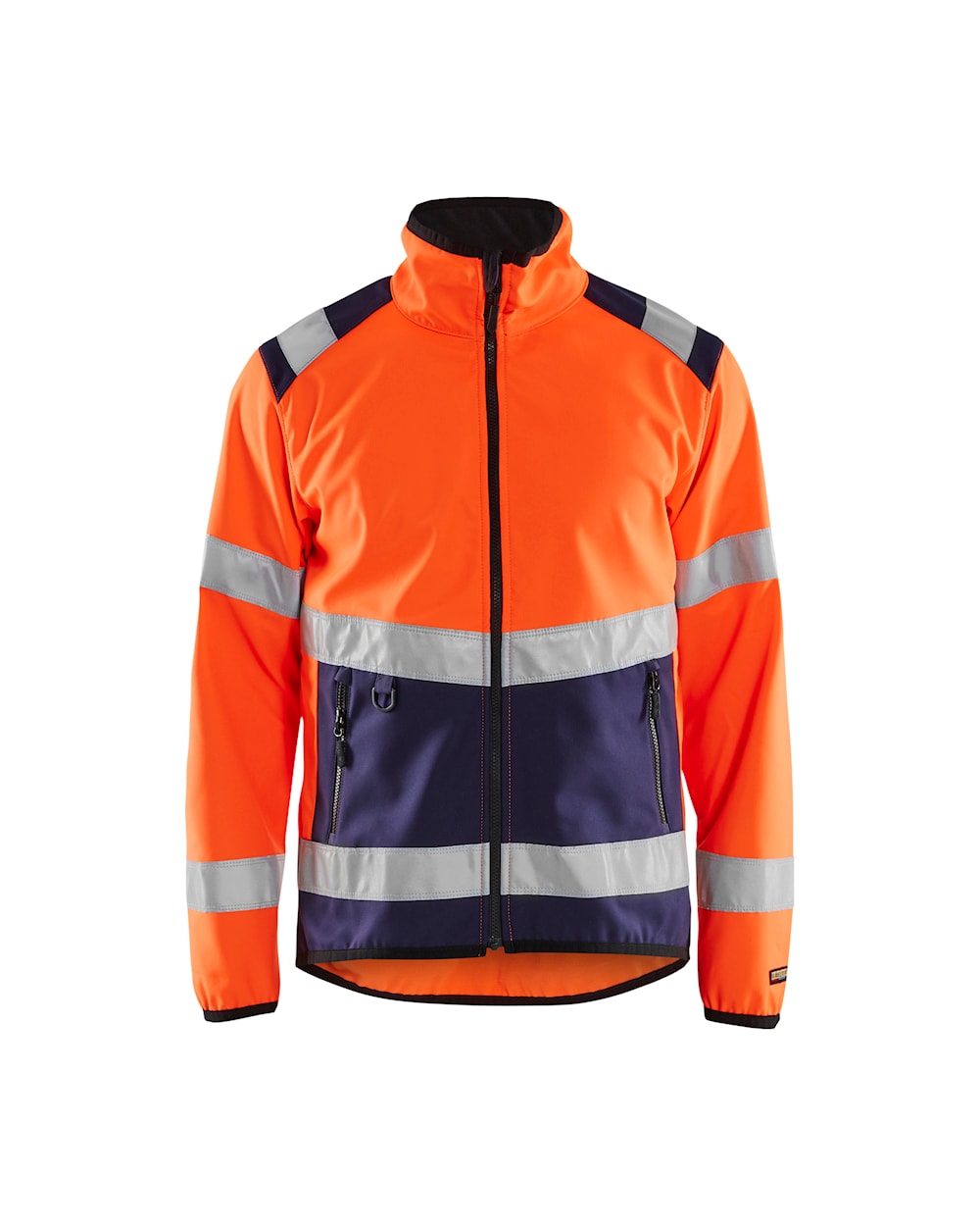 High Vis Orange/Marineblau