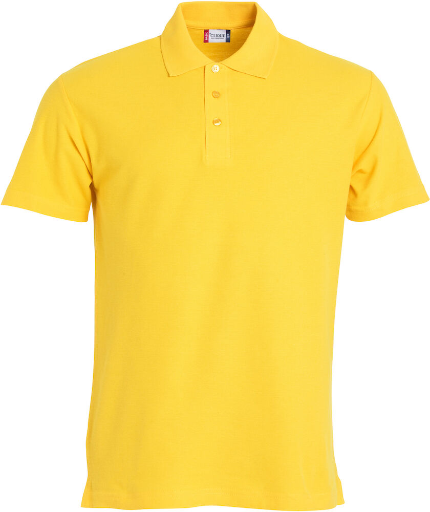 Basic Polo 10 zitrone XS