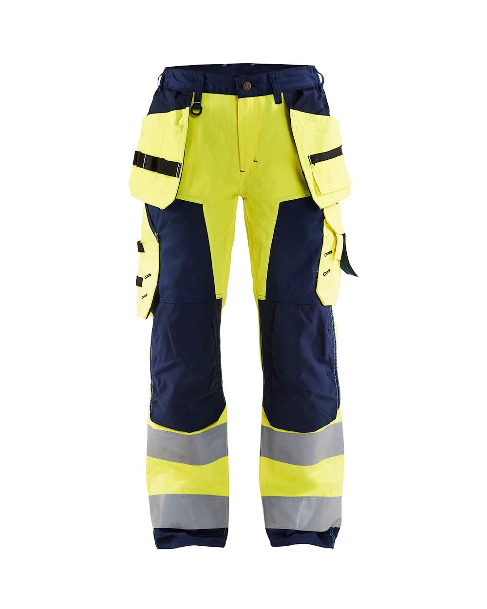 High Vis Gelb/Marineblau