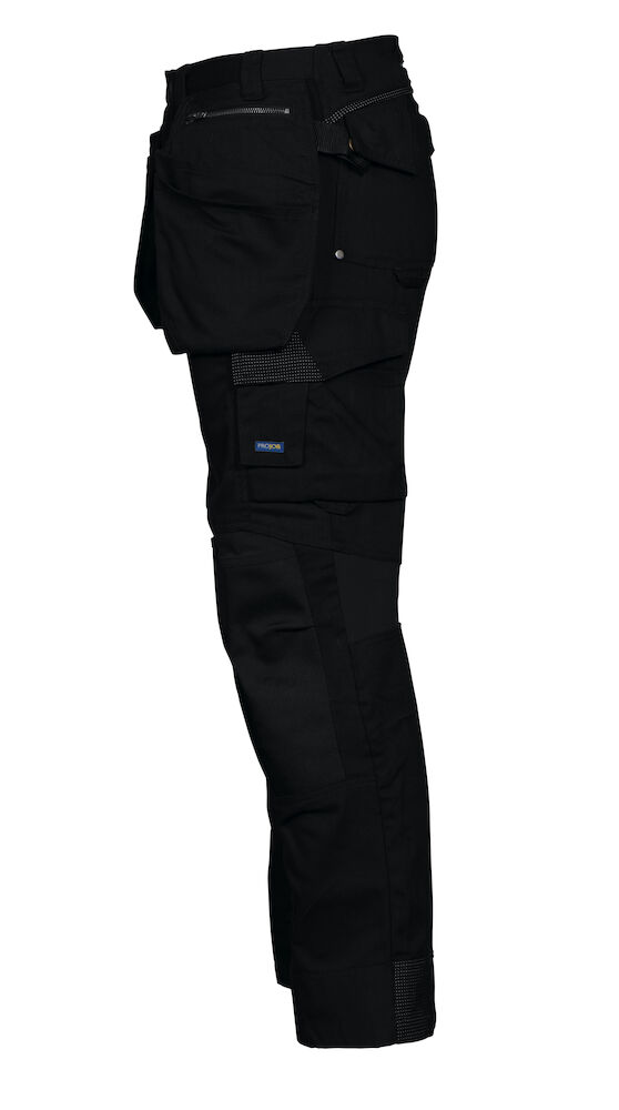 5524 ARBEITSHOSE MIT STRETCHEINSÄTZEN, KNIEVERSTÄRKUNG UND HÄNGETASCHEN 99 schwarz C44, Standard 5524 ARBEITSHOSE MIT STRETCHEINSÄTZEN, KNIEVERSTÄRKUNG UND HÄNGETASCHEN 99 schwarz C44, Standard
