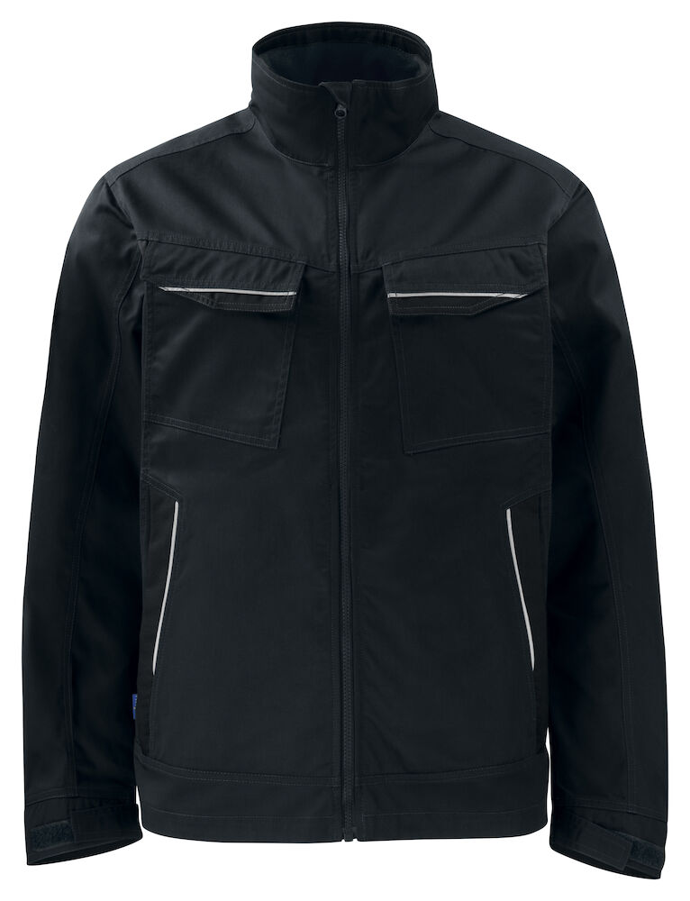 5425 SERVICE JACKE MIT KONTRASTELEMENTEN 99 schwarz 4XL