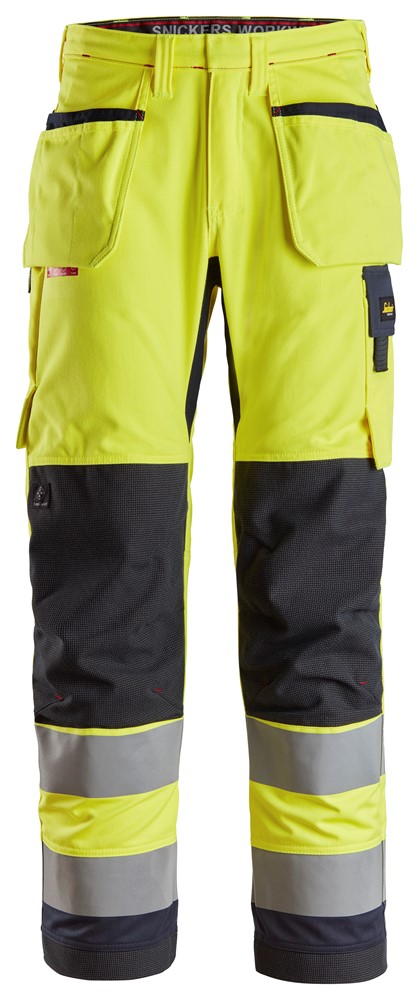 Arbeitshose Holstertaschen, High-Vis Klasse 2