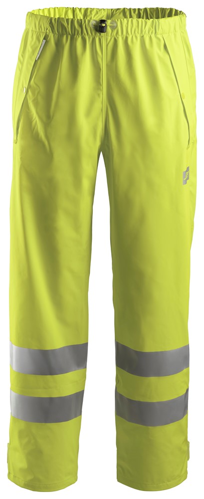 High-Vis PU Arbeits-Regenhose, Klasse 2