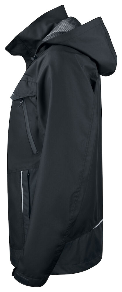 4440 WIND- UND WASSERDICHTER REGENJACKE MIT KONTRASTELEMENTEN 99 schwarz 4XL 4440 WIND- UND WASSERDICHTER REGENJACKE MIT KONTRASTELEMENTEN 99 schwarz 4XL