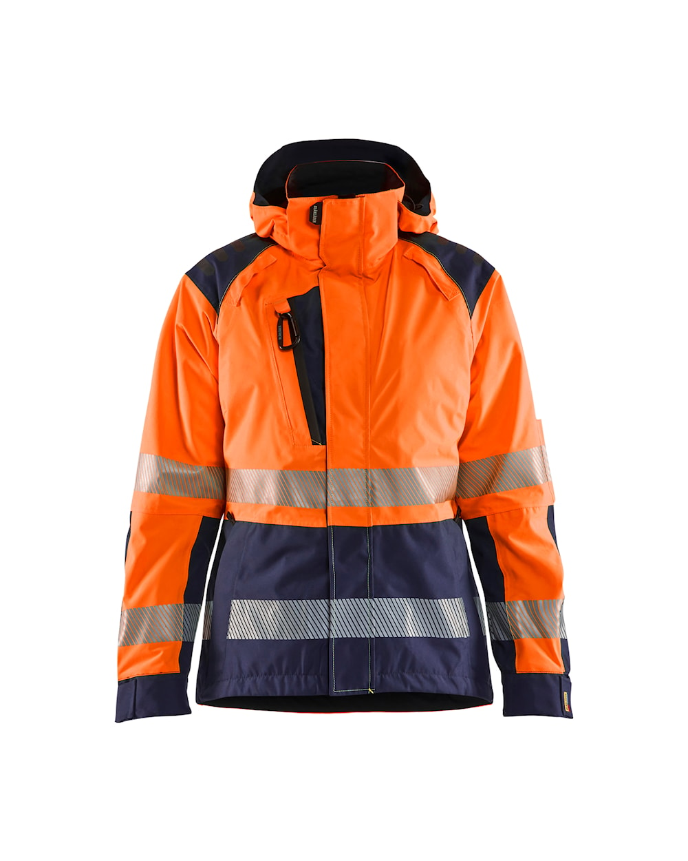 High Vis Orange/Marineblau