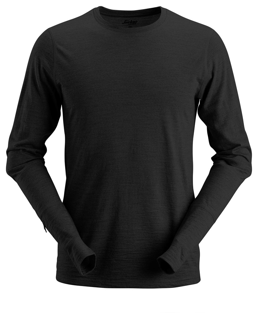 Wolle-Langarm-T-Shirt Wolle-Langarm-T-Shirt