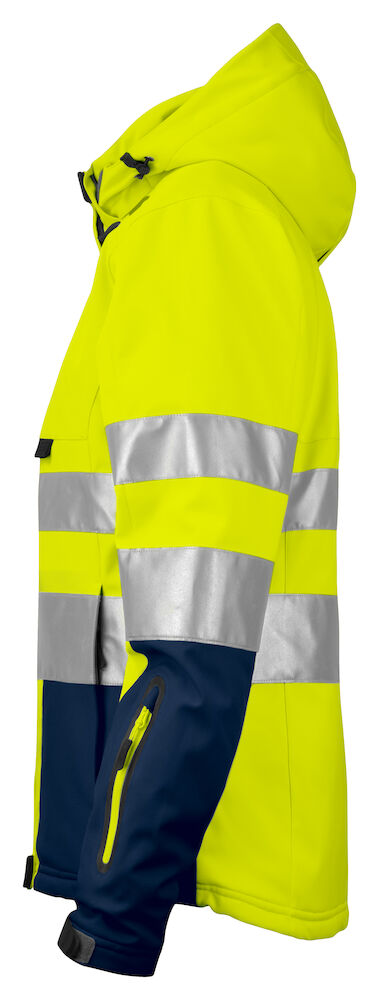 6424 GEFÜTTERTE SOFTSHELL DAMENJACKE EN ISO 20471 KLASSE 3/2 10 gelb/marine hv 3XL 6424 GEFÜTTERTE SOFTSHELL DAMENJACKE EN ISO 20471 KLASSE 3/2 10 gelb/marine hv 3XL
