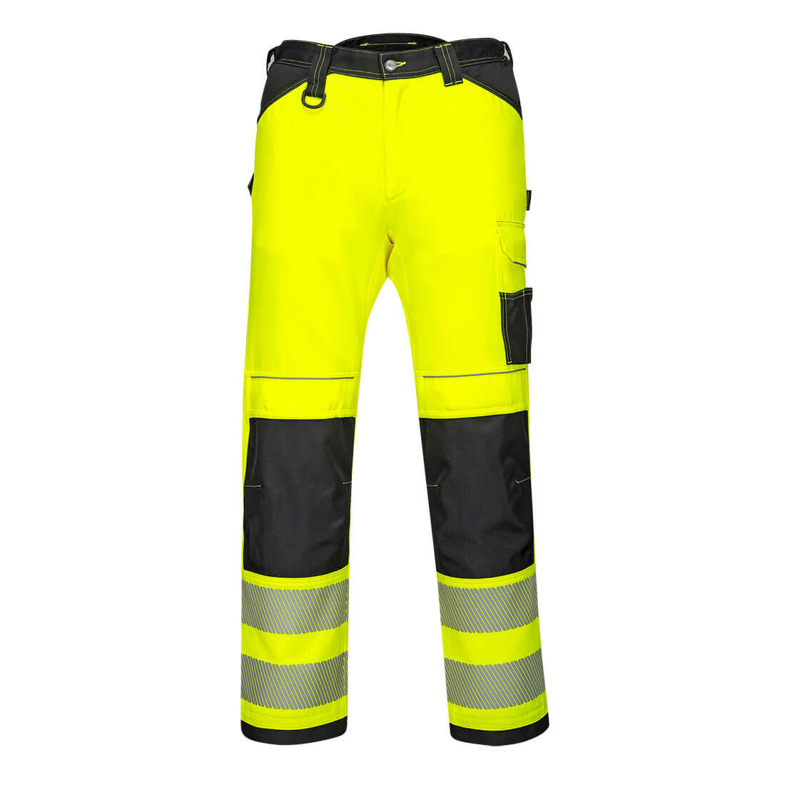 Portwest Warnschutz-Stretch Arbeitsbundhose