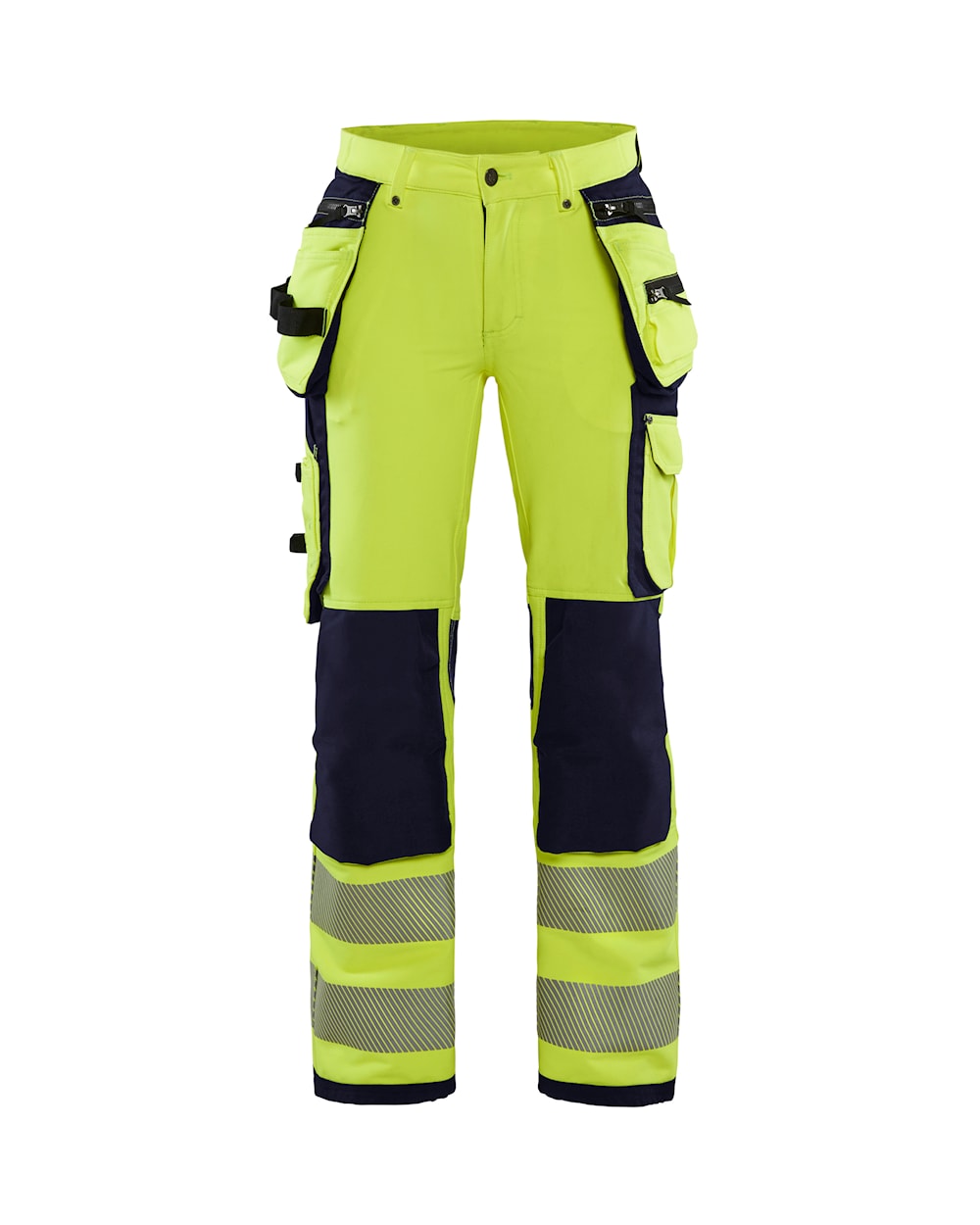 High Vis Gelb/Marineblau