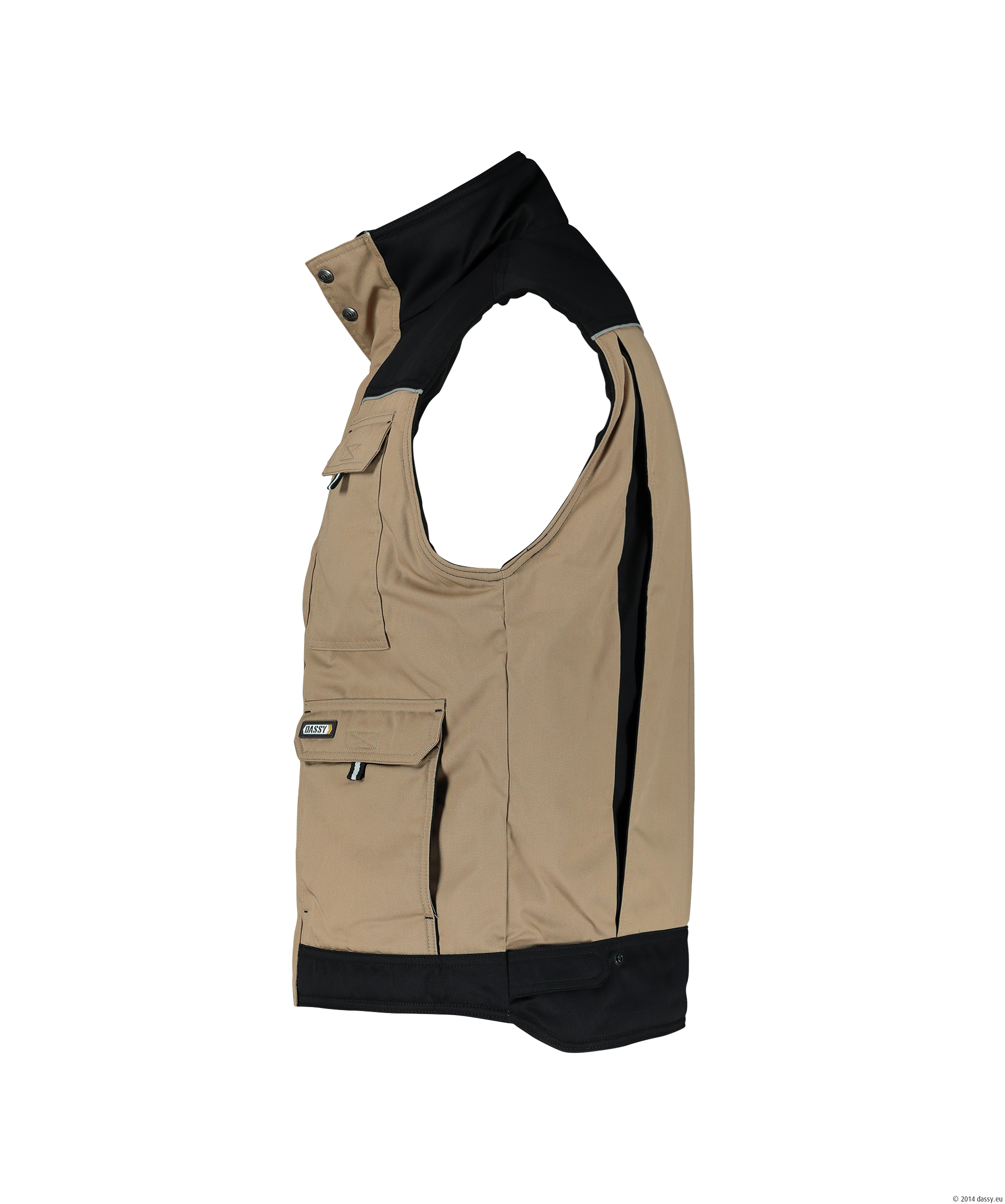 DASSY® Hulst 6571-khaki-schwarz XS DASSY® Hulst 6571-khaki-schwarz XS