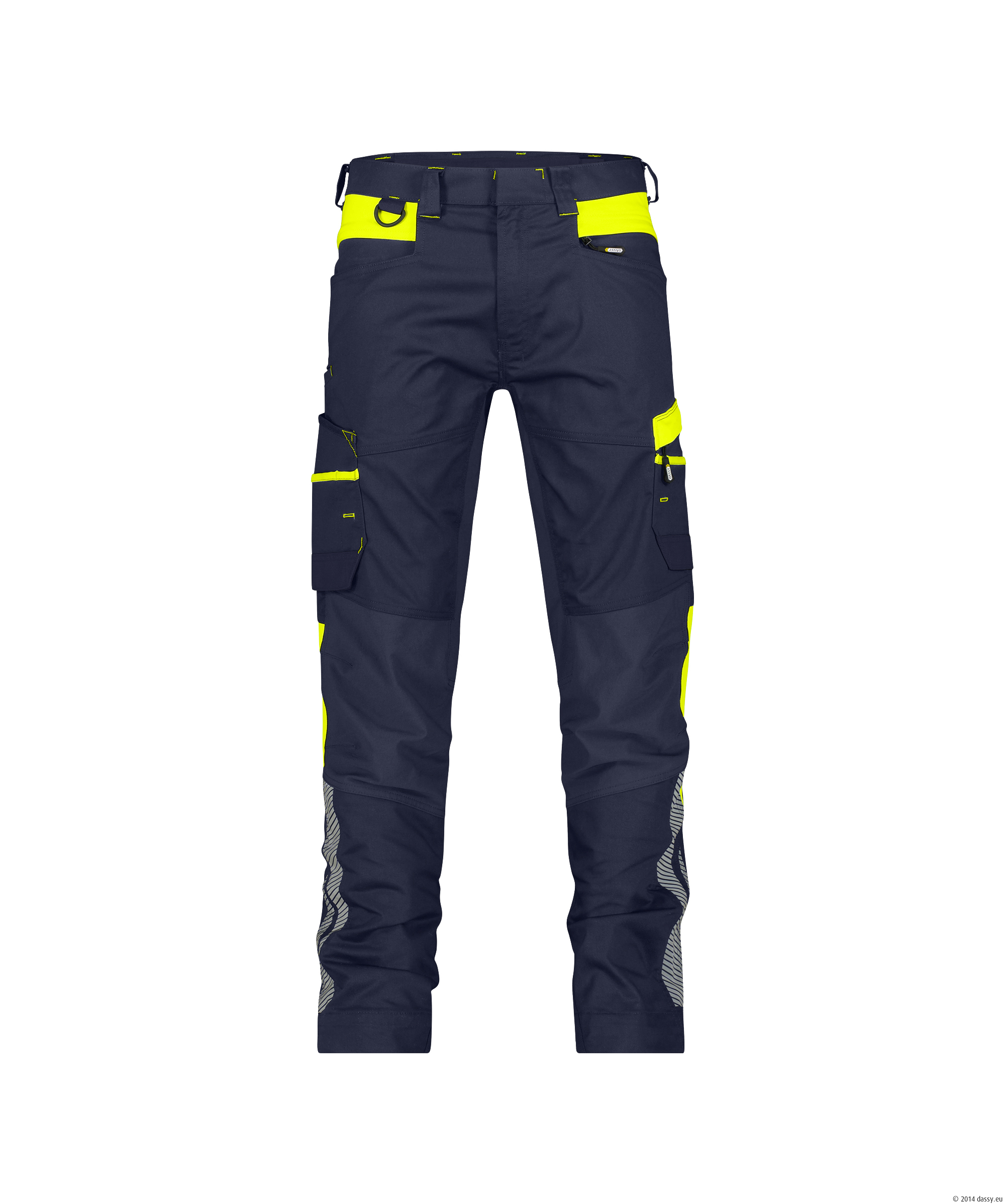 DASSY® Hong Kong 6895-nachtblau-neongelb Minus, 40 DASSY® Hong Kong 6895-nachtblau-neongelb Minus, 40