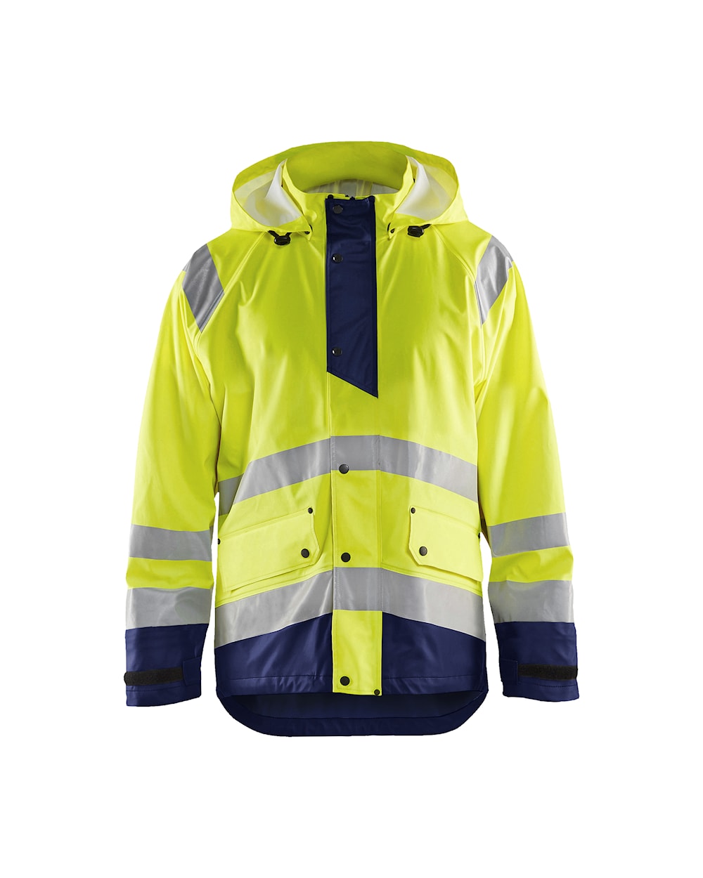 High Vis Gelb/Marineblau