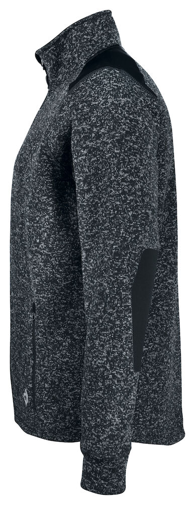 3318 FLEECE JACKE IN MELANGE OPTIK 99 schwarz XS 3318 FLEECE JACKE IN MELANGE OPTIK 99 schwarz XS