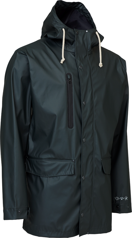 Recycelt Regenjacke