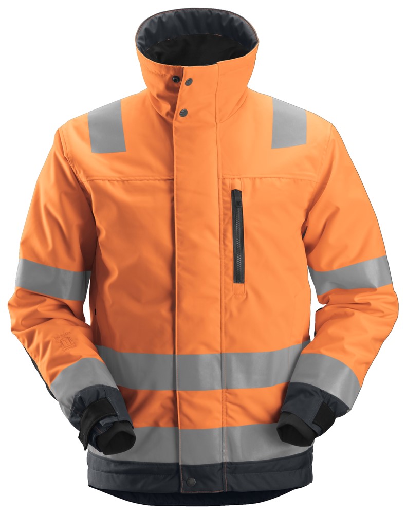 Wärmeisolierte High-Vis-37.5®-Arbeitsjacke, Warnschutzklasse 3