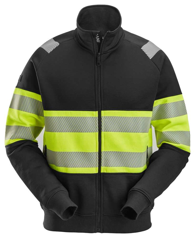 High-Vis-Jacke mit durchgehendem Reißverschluss, Warnschutzklasse 1 High-Vis-Jacke mit durchgehendem Reißverschluss, Warnschutzklasse 1