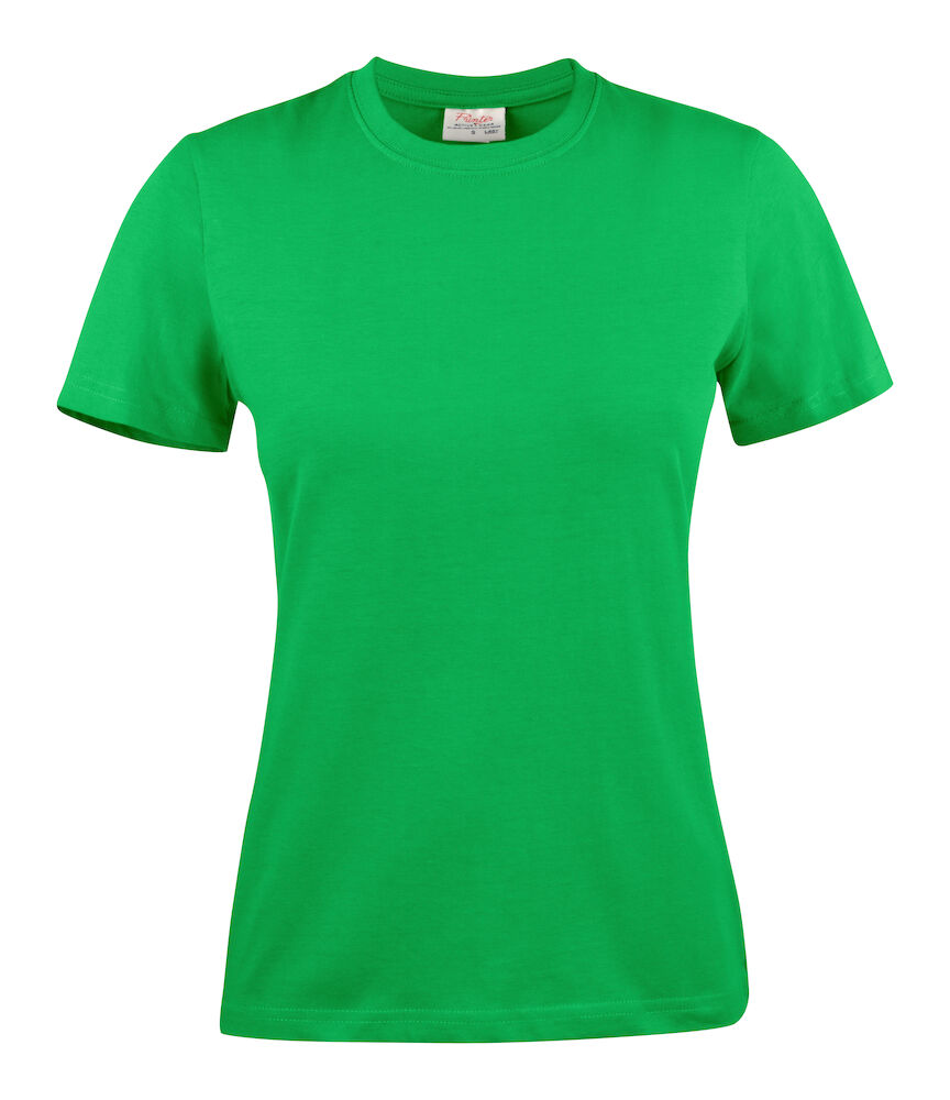 PRINTER LIGHT T-SHIRT LADY FRESH GREEN 2XL