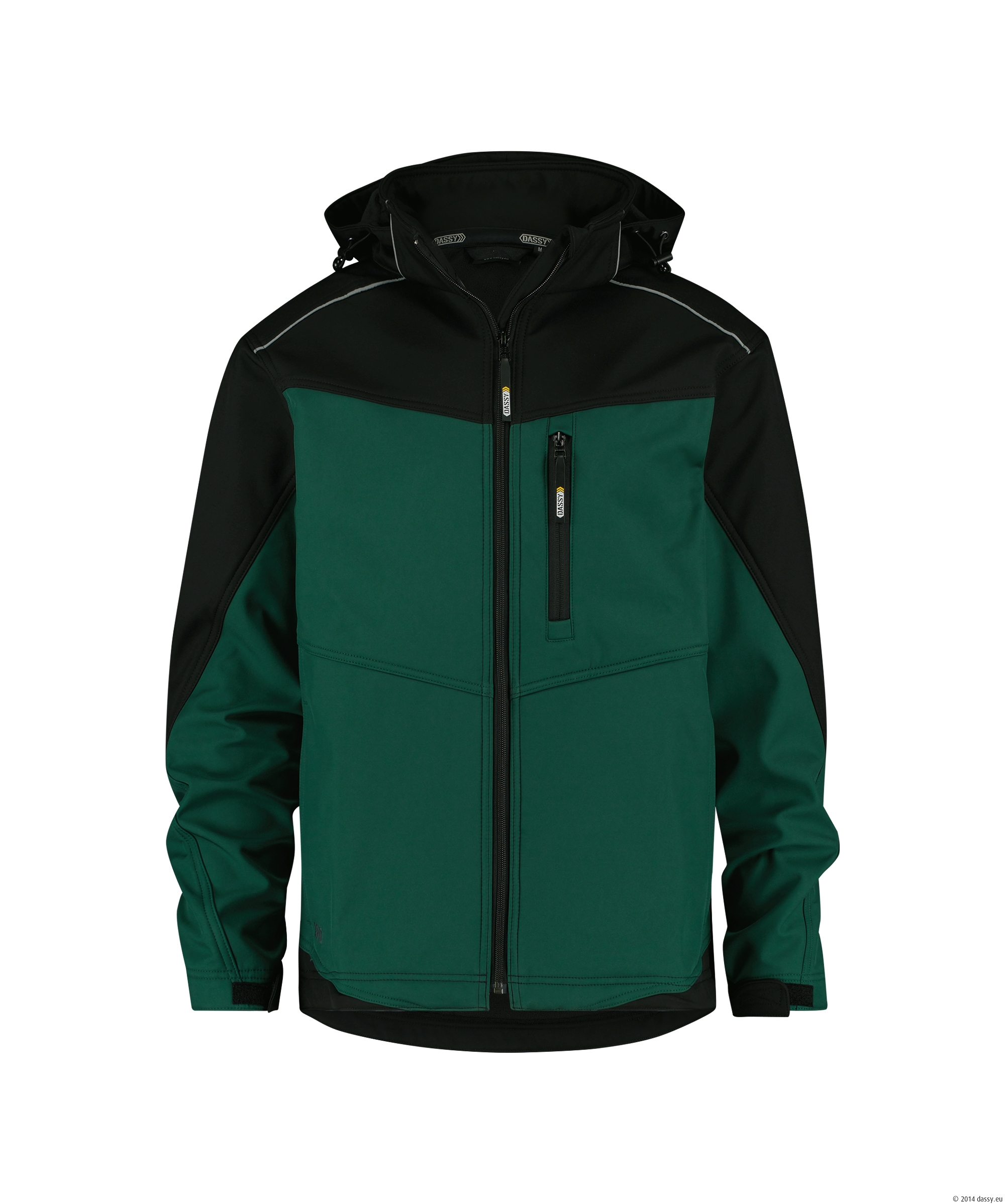 DASSY® Jakarta 6371-flaschengrün-schwarz XS DASSY® Jakarta 6371-flaschengrün-schwarz XS