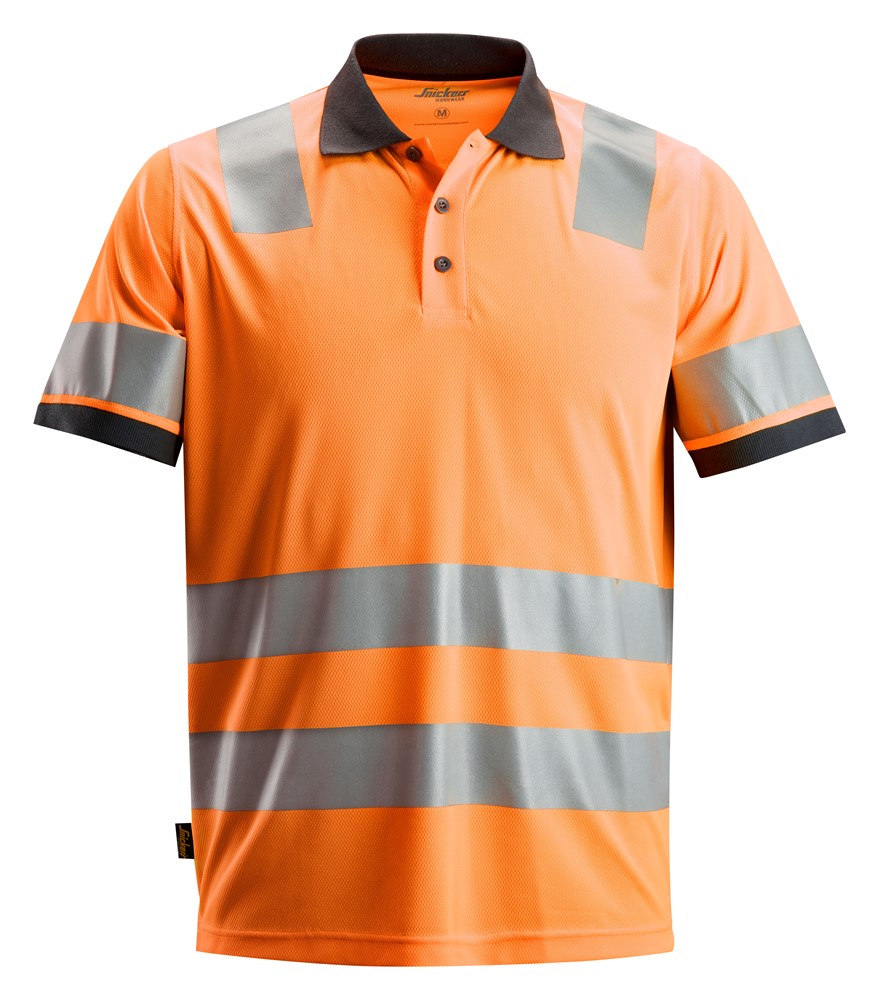 High-Vis Polo Shirt, Klasse 2 High-Vis Polo Shirt, Klasse 2