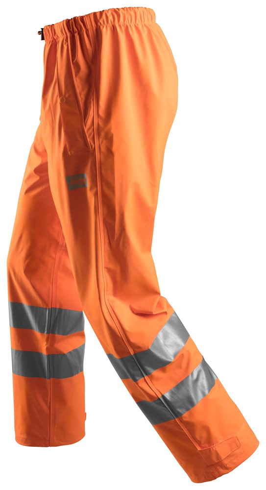 High-Vis PU Arbeits-Regenhose, Klasse 2 High-Vis PU Arbeits-Regenhose, Klasse 2