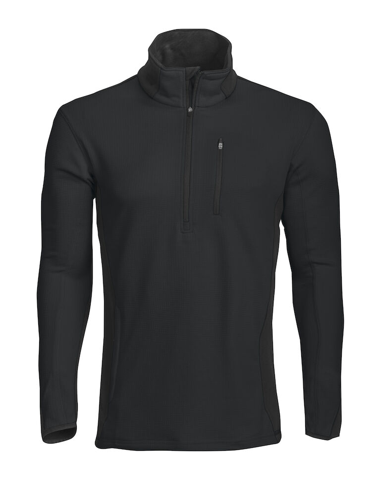 3306 MICROFLEECE POLO IN RIPSTOP OPTIK MIT KONTRAST