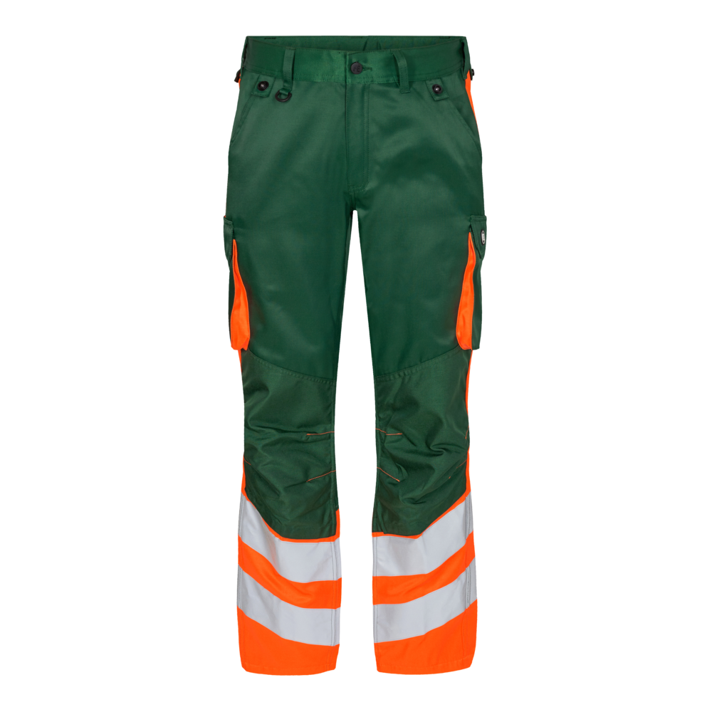 F. Engel Leichte Warn-Hose 110 grün/orange CH36, Standard F. Engel Leichte Warn-Hose 110 grün/orange CH36, Standard