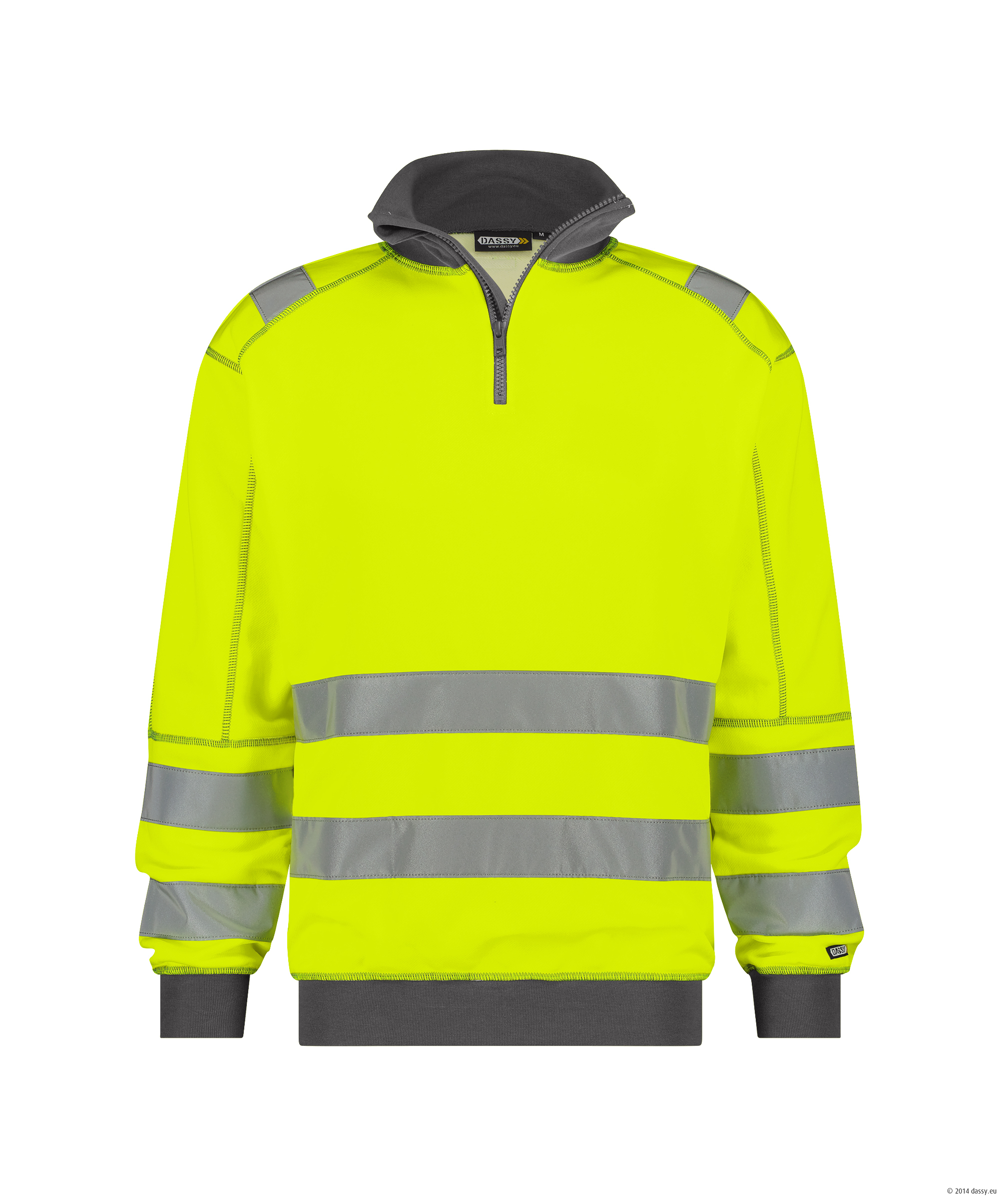 DASSY® Denver 6941-neongelb-zementgrau XS DASSY® Denver 6941-neongelb-zementgrau XS