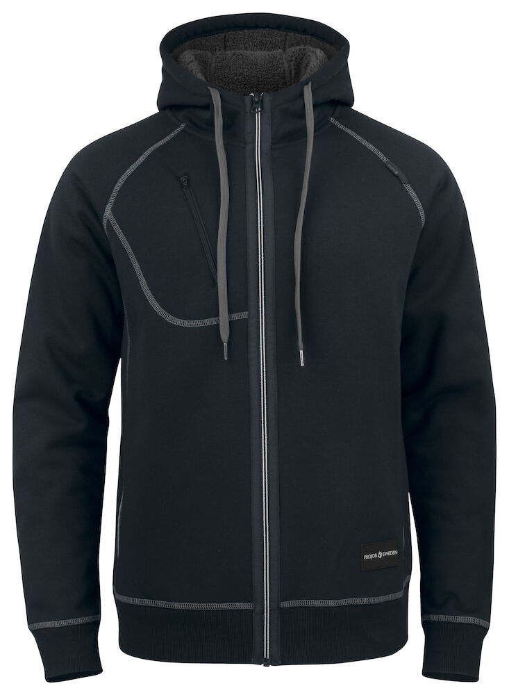 2130 DICKERE KAPUZEN SWEATSHIRT JACKE MIT KONTRASTNÄHTEN 99 schwarz XS 2130 DICKERE KAPUZEN SWEATSHIRT JACKE MIT KONTRASTNÄHTEN 99 schwarz XS