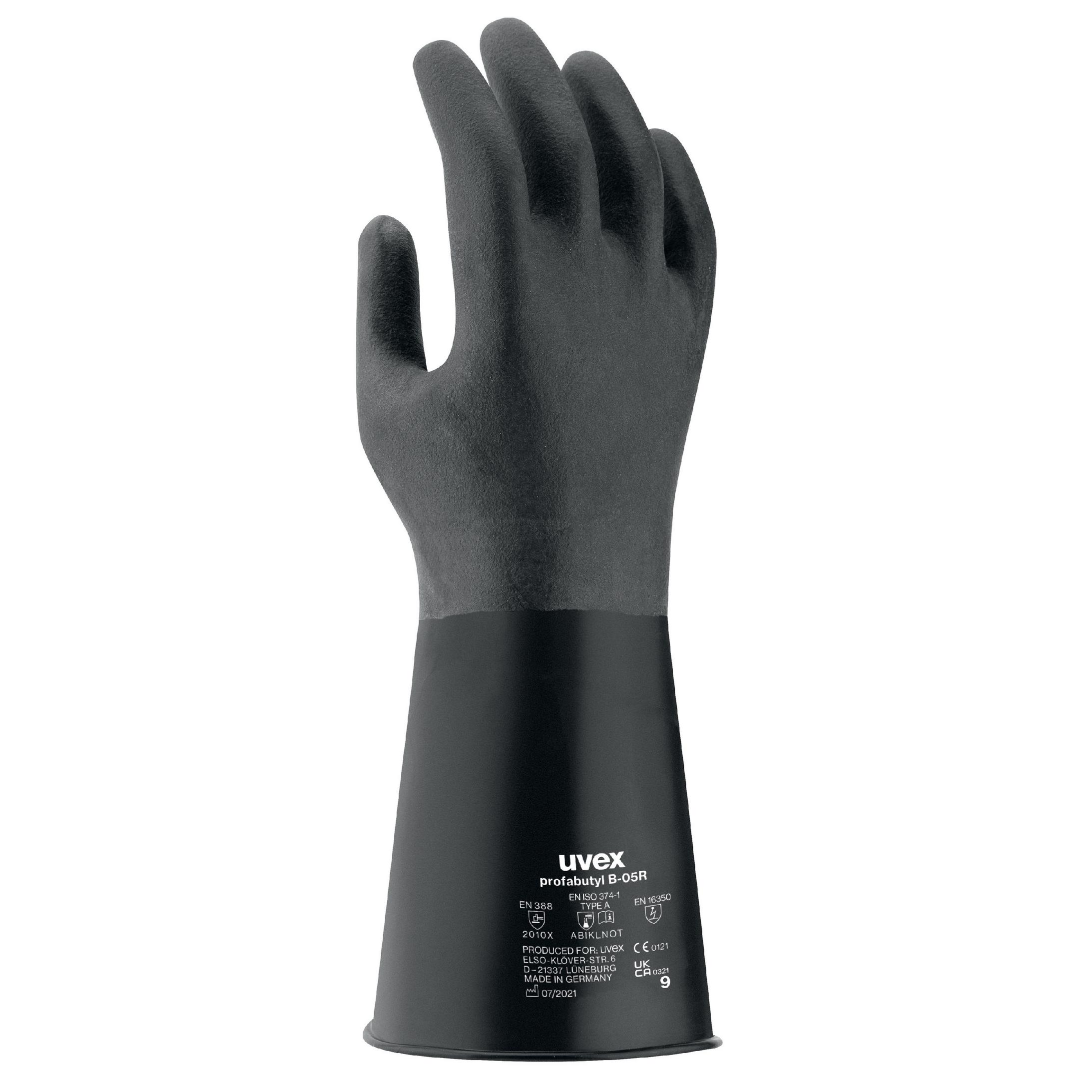 uvex profabutyl B-05R Chemikalienschutzhandschuh uvex profabutyl B-05R Chemikalienschutzhandschuh
